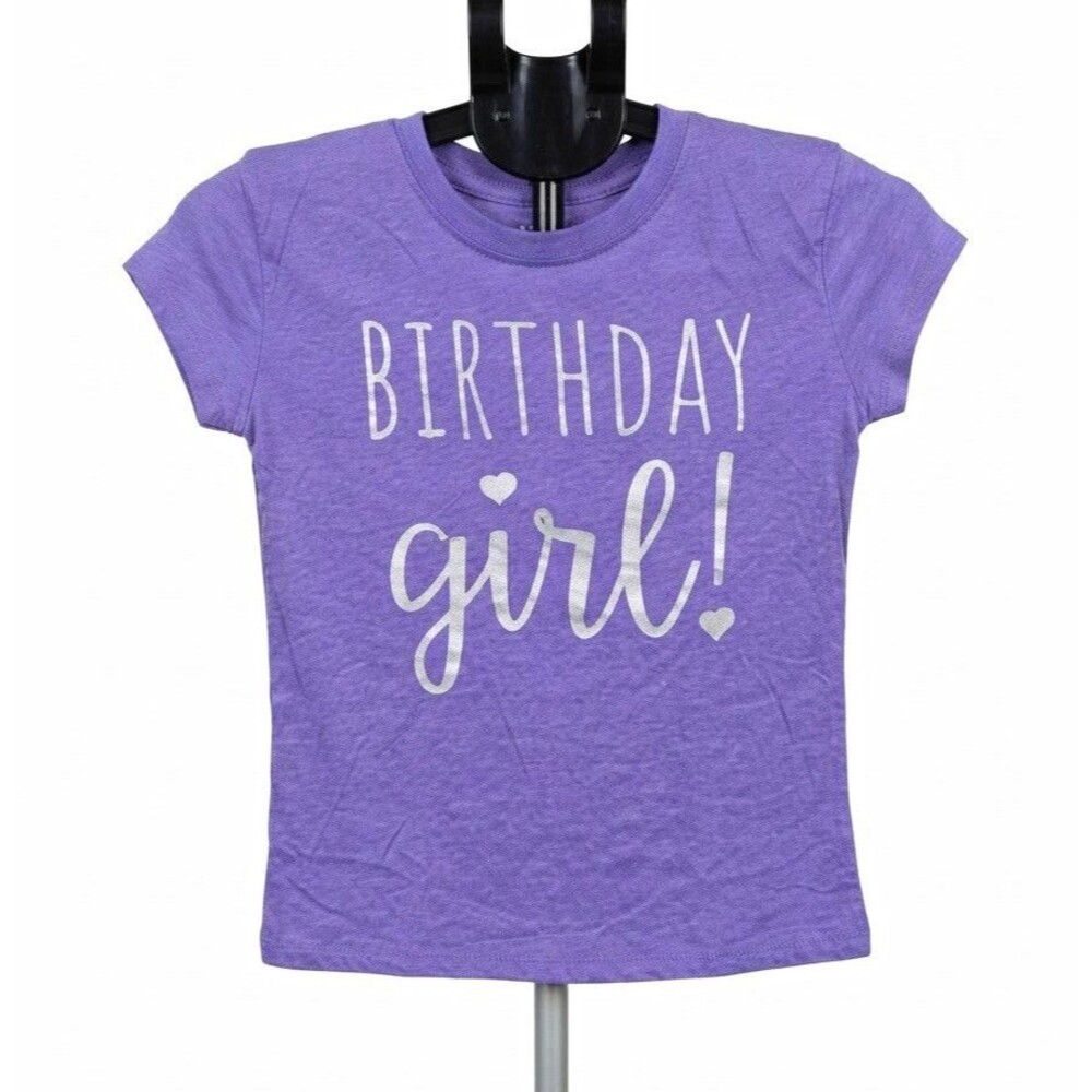 Lalo & Luna Girls Birthday Girl Tee Size 9⁠